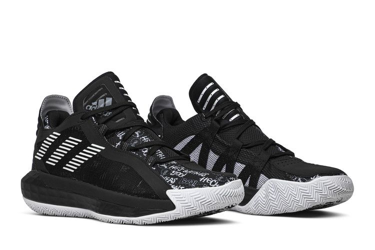 adidas Dame 6 Core Black White