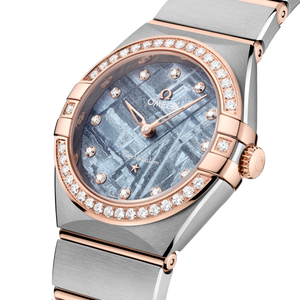 Omega Constellation Blue Dial Women 28mm