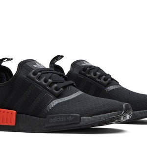 adidas NMD R1 Core Black Lush Red