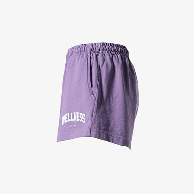 SPORTY & RICH | WELLNESS IVY DISCO SHORT { VIOLET/WHITE
