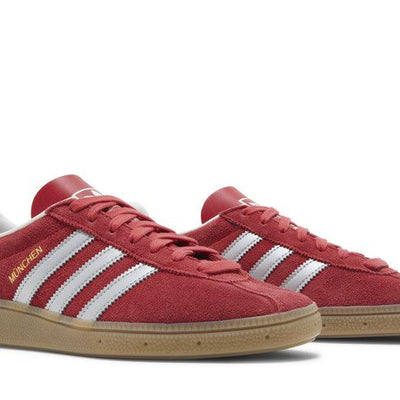 adidas Munchen Scarlet Matte Silver Gum