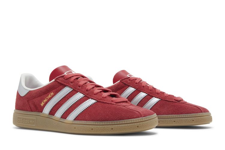 adidas Munchen Scarlet Matte Silver Gum
