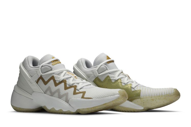 adidas D.O.N. Issue #2 White Gold Metallic