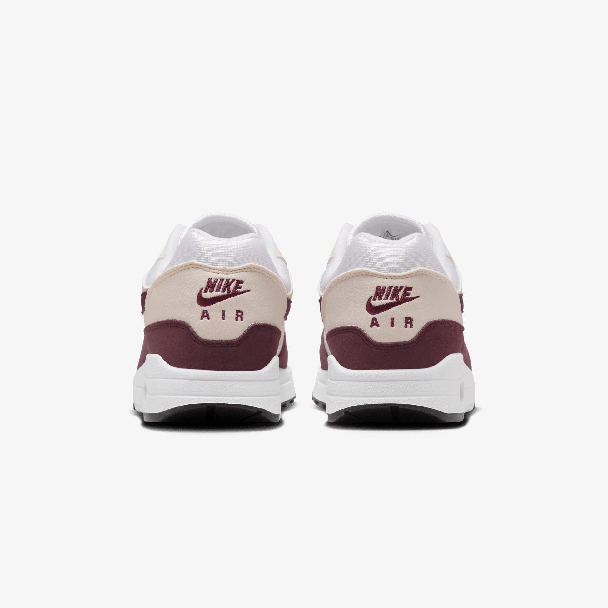 NIKE | AIR MAX 1 { WHITE/NIGHT MAROON-PHANTOM-BLACK