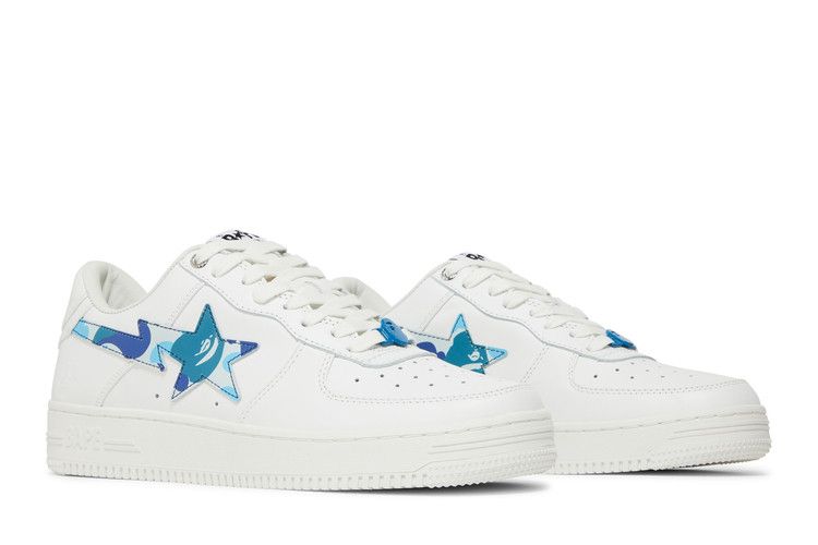 A Bathing Ape Bape Sta Low ABC Camo White Blue (2022)
