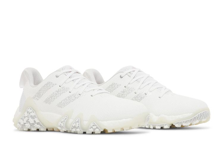 adidas Codechaos 22 Spikeless Golf Cloud White Silver Metallic (Women's)