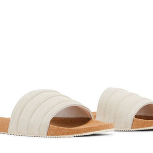 adidas adilette Premium Slides Wonder White Cork