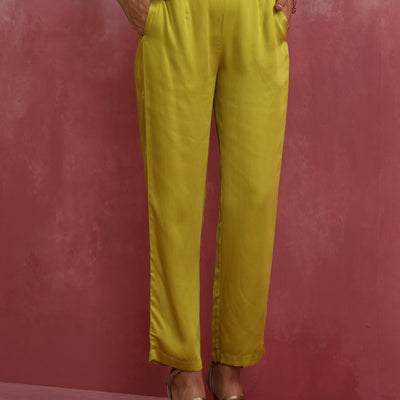 trueBrowns Lime Green Short Co-ord set