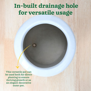 Twilight Clouds Ceramic Planter