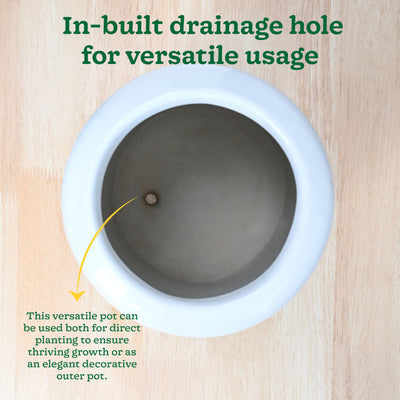 Twilight Clouds Ceramic Planter