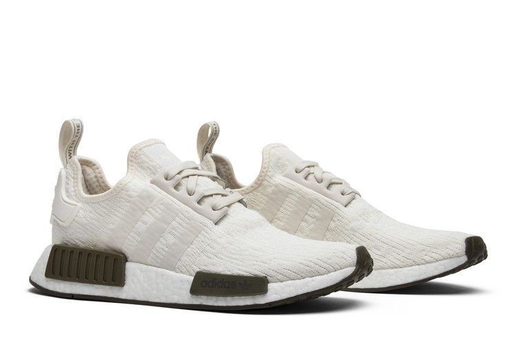 adidas NMD R1 Chalk White Trace Olive