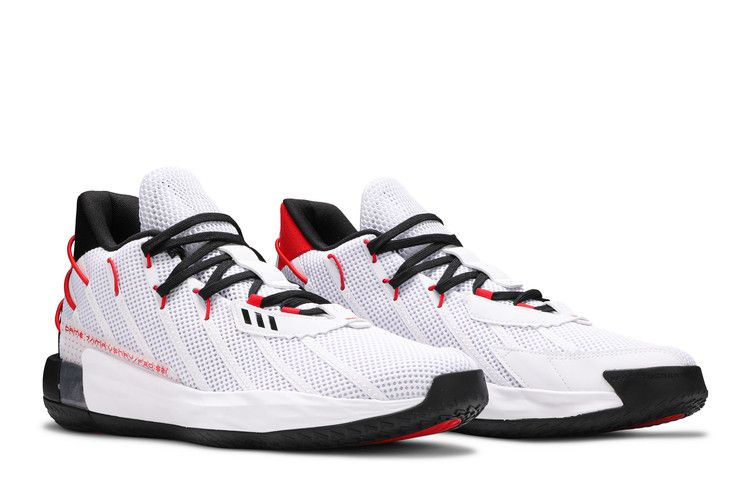 adidas Dame 7 Rip City Cloud White