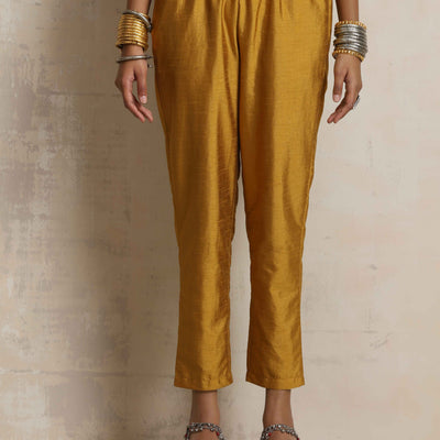 trueBrowns Cola Silk Kurta Set