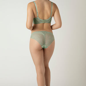 Demure Non-Padded Non-Wired Contour Bra - Tulip Harmony Print