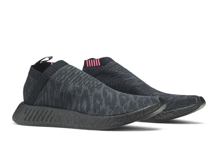 adidas NMD CS2 Triple Black Shock Pink