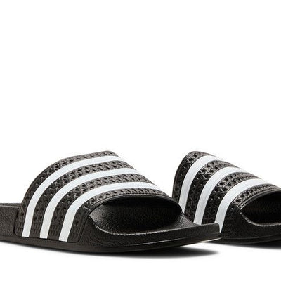 adidas Adilette Slides Core Black Cloud White (GS)