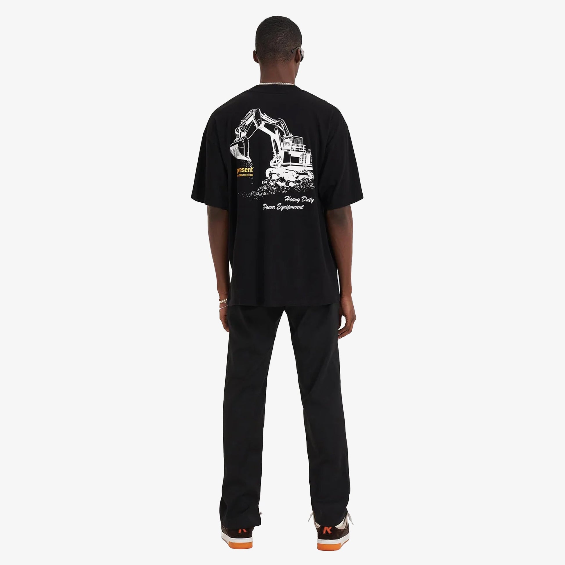 Represent | DESIGN & CONSTRUCTION T-SHIRT  { BLACK