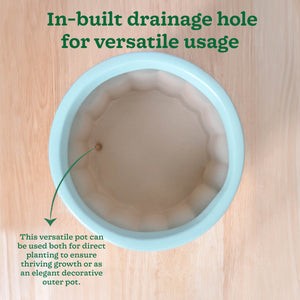 Blushing Sun Ceramic Planter