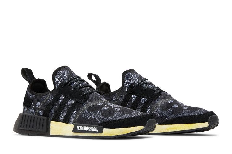 adidas NMD R1 Neighborhood Paisley Black