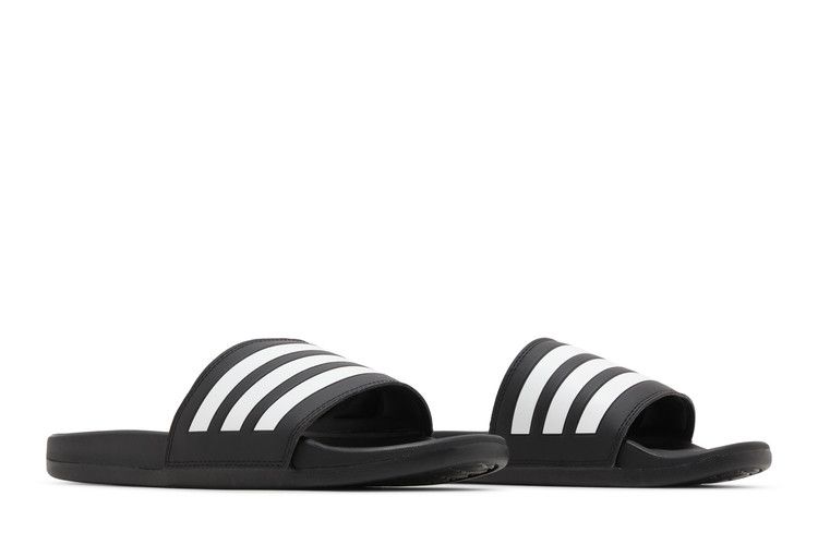 adidas Adilette Comfort Slides Core Black Cloud White