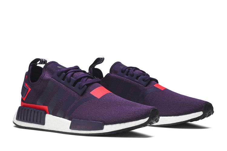 adidas NMD R1 Legend Purple Shock Red