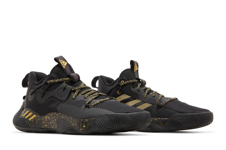 adidas Harden Stepback 3 Black Gold Metallic
