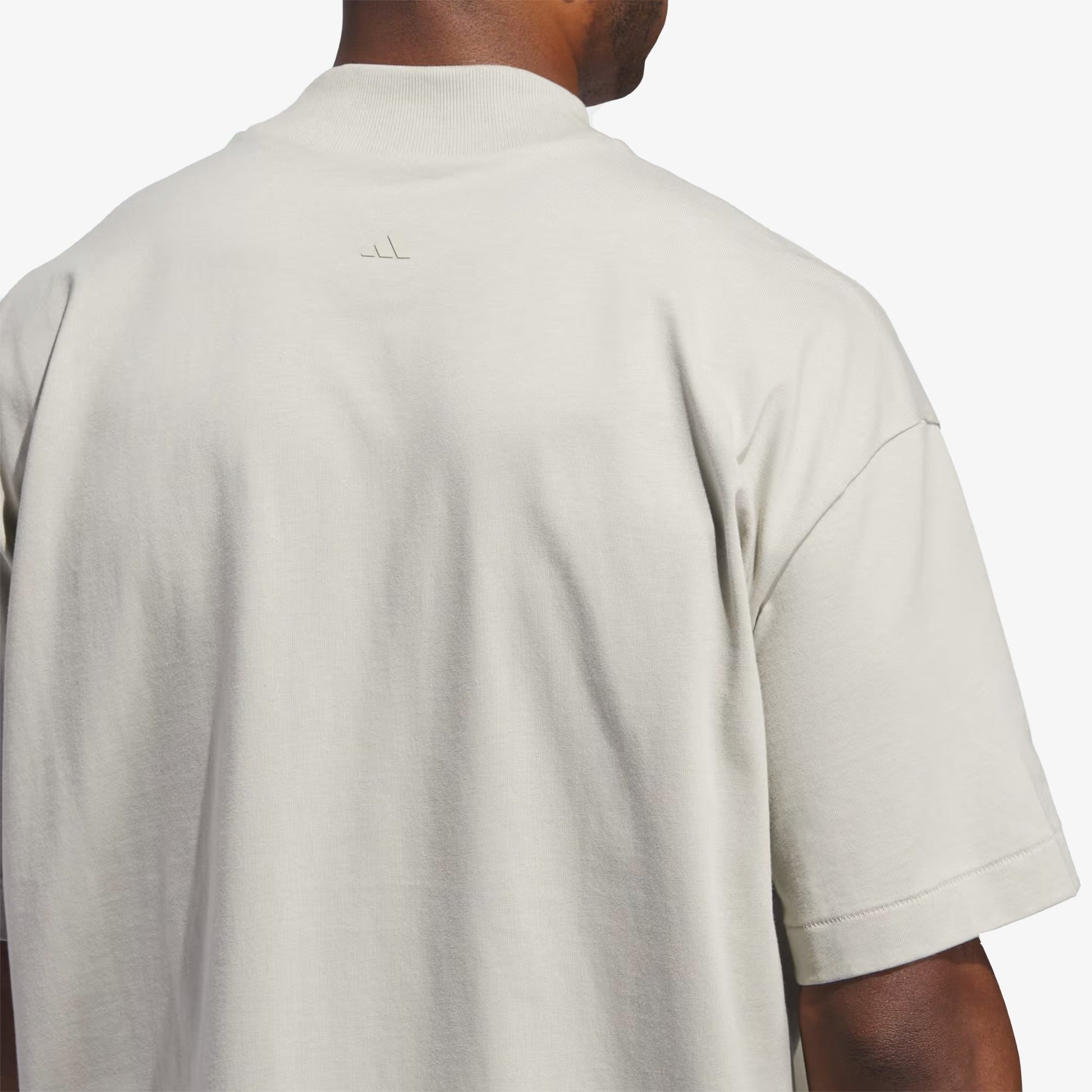 Adidas | BASKETBALL TEE  { SESAME/SESAME
