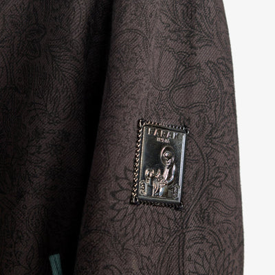 F A R A K | BASICS MONOCHROME JACKET { BROWN
