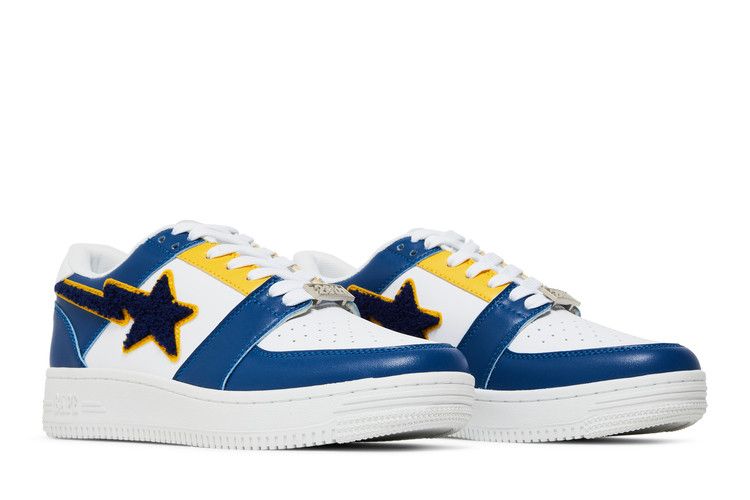 A Bathing Ape Bape Sta Low Patched Navy