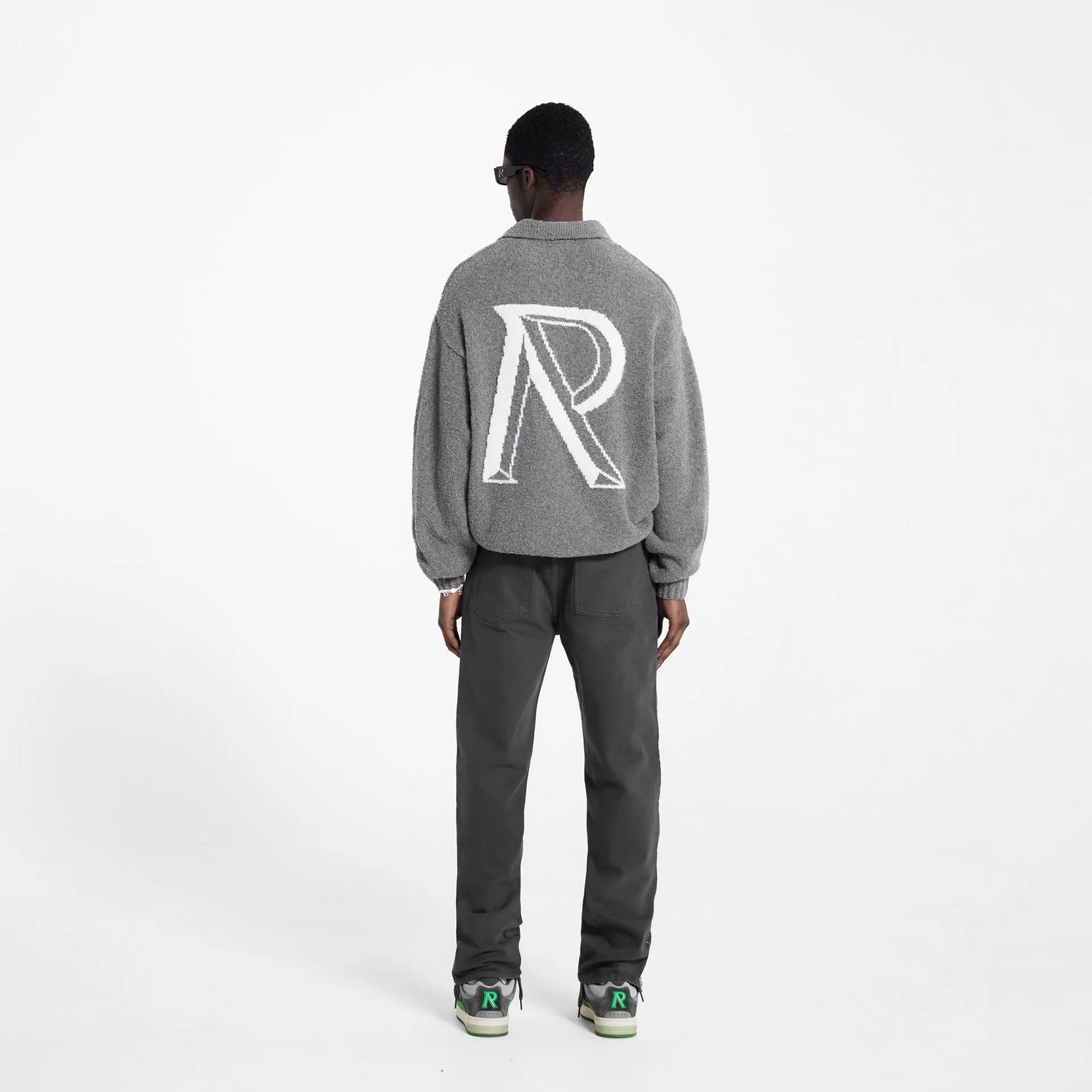 Represent | INITIAL BOUCLE POLO  { GREY