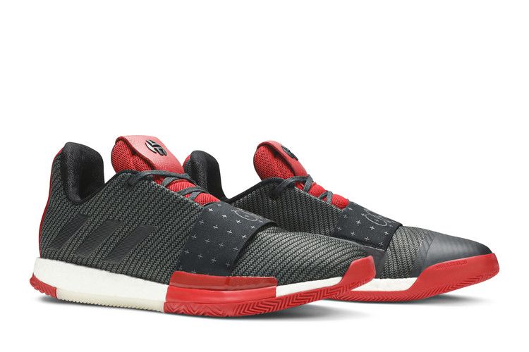adidas Harden Vol. 3 Core Black Scarlet