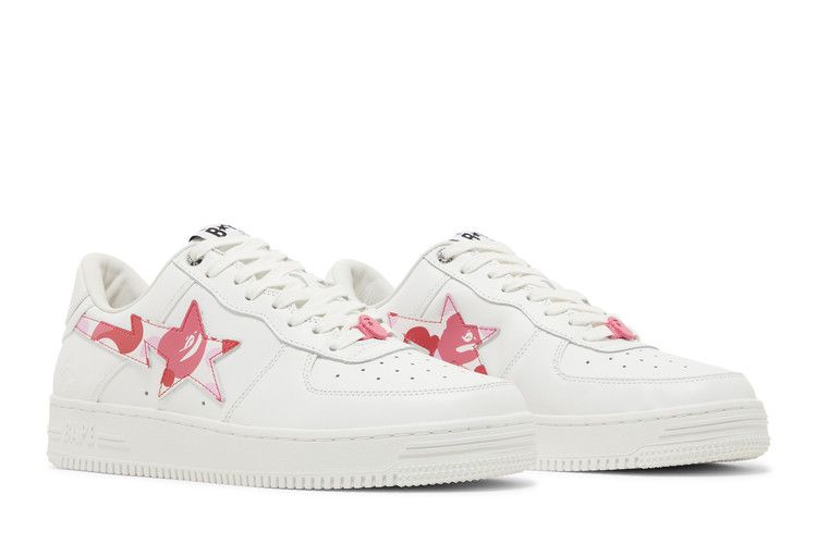 A Bathing Ape Bape Sta Low ABC Camo White Pink (2022)