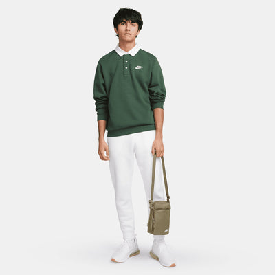 NIKE | HERITAGE CROSSBODY BAG (4L) { PARACHUTE BEIGE/SUMMIT WHITE