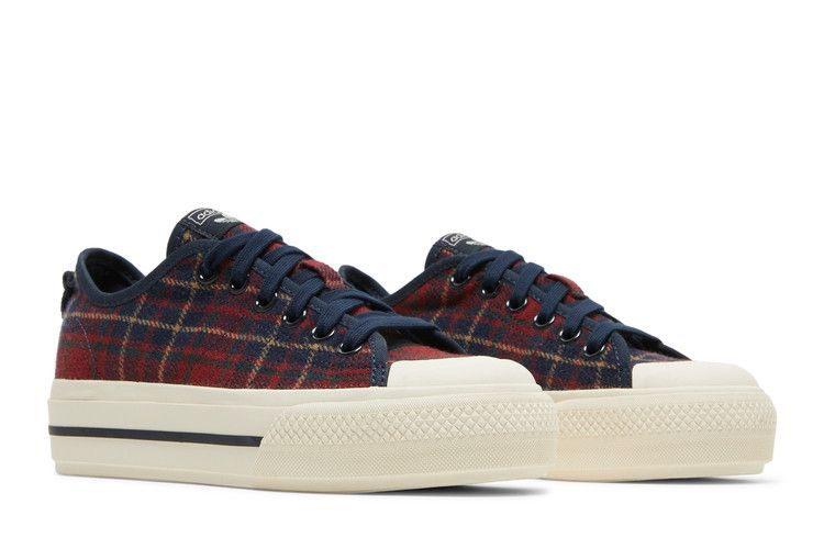 adidas Nizza RF Platform Low Plaid (Women's)