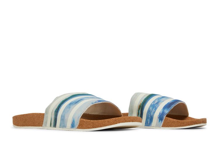 adidas Adilette Cork Slides Off White