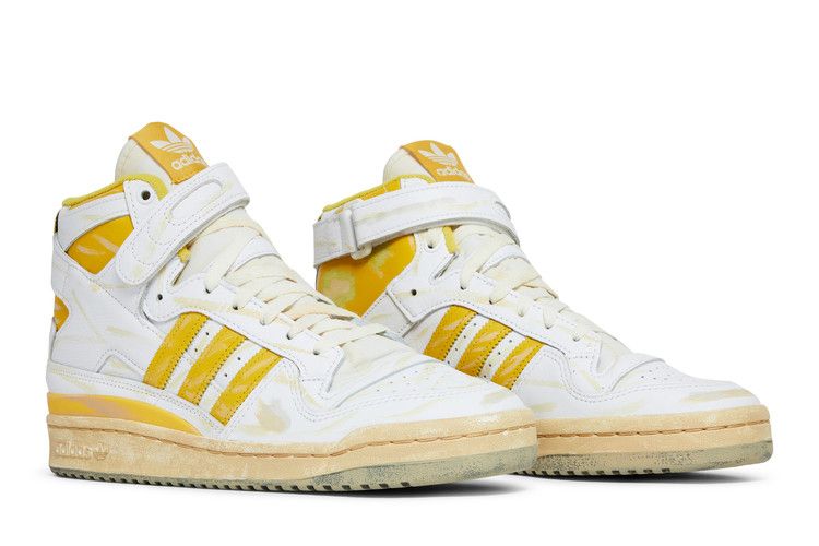 adidas Forum 84 Hi AEC White Hazy Yellow