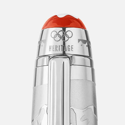 Montblanc Meisterstück x Olympic Heritage Chamonix 1924 Solitaire Midsize Ballpoint