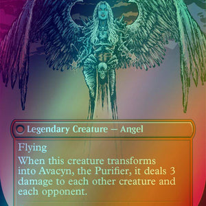 Archangel Avacyn // Avacyn, the Purifier [1156] [Borderless] [From Cute to Brute] [Secret Lair Drop] [Foil]