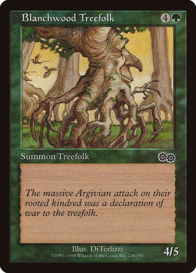 Blanchwood Treefolk [238] [Urza's Saga] [Non-Foil]