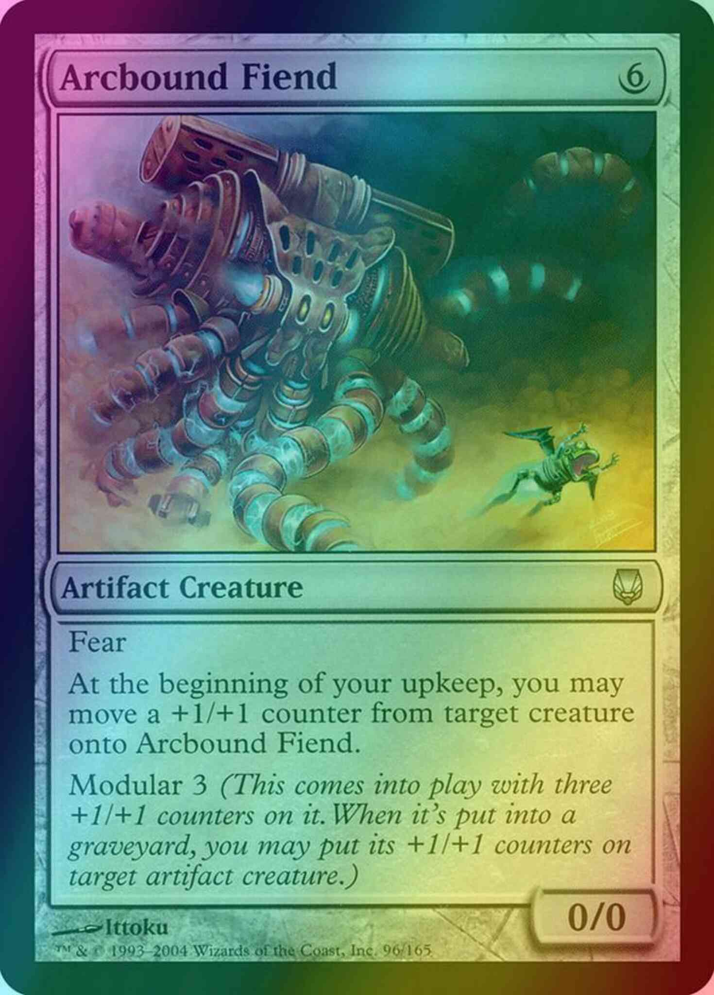 Arcbound Fiend [96] [Darksteel] [Foil]