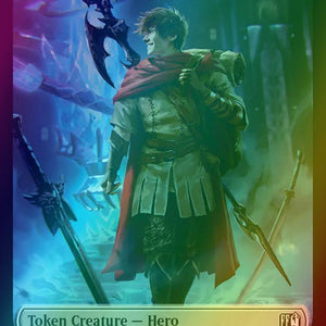 Bird Token (16) // Hero Token (07) [FINAL FANTASY: Tokens] [Foil]