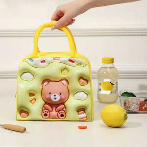 3D Print Lunch Box Bag (Pack of 3)