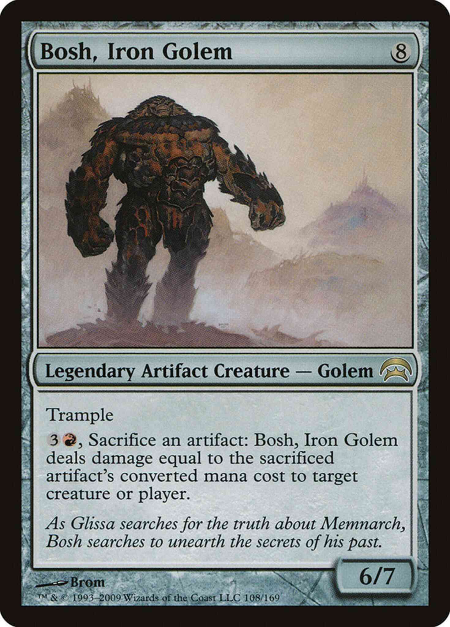 Bosh, Iron Golem [108] [Planechase] [Non-Foil]