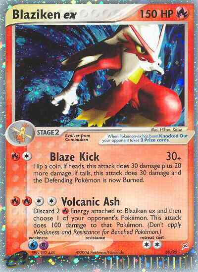Blaziken ex - 89/95 - Rare Holo EX [ex4-89] [Ultra]