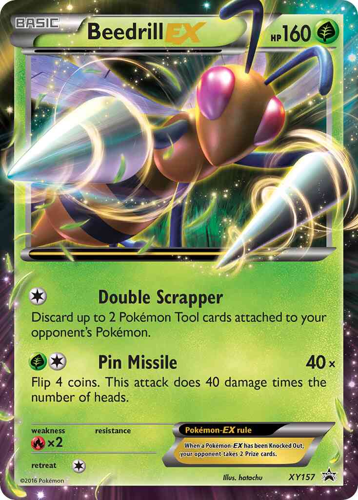 Beedrill-EX - XY157 - Promo [xyp-XY157] [Ultra]