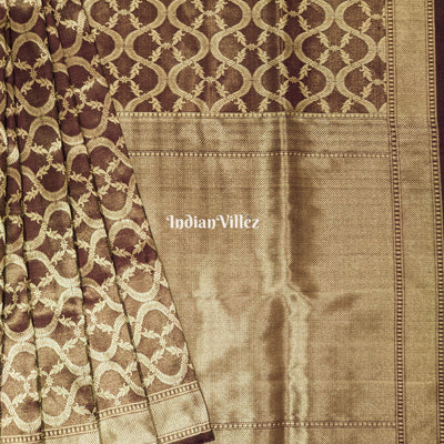 Janhvi Kapoor Inspired Pure Designer Katan Banarasi Saree