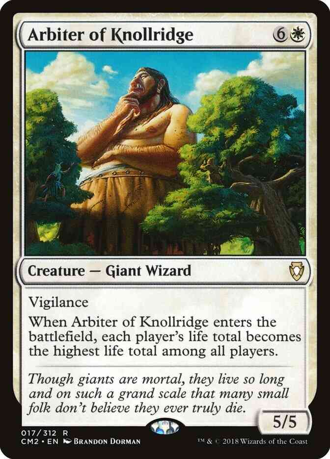 Arbiter of Knollridge [17] [Commander Anthology Volume II] [Non-Foil]