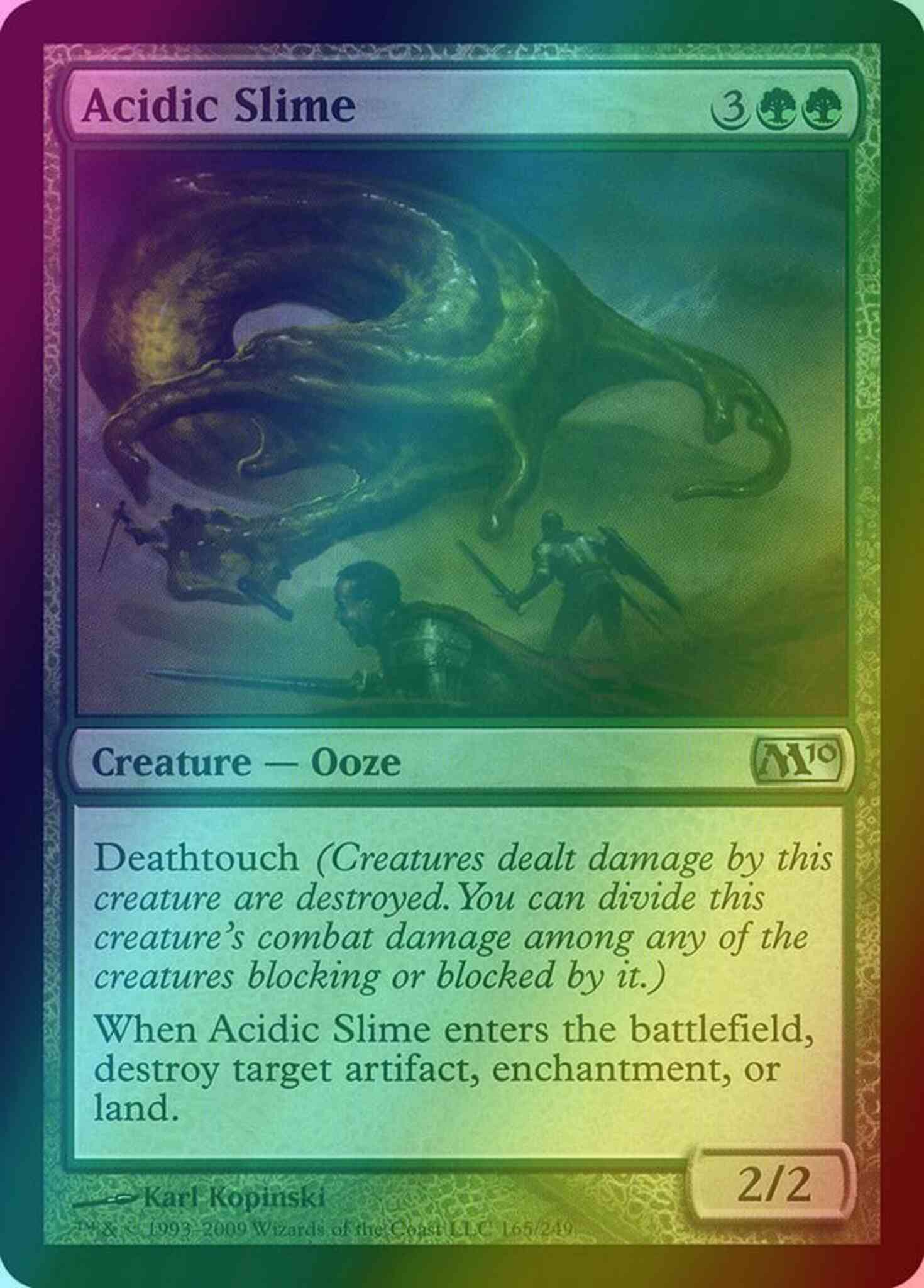 Acidic Slime [165] [Magic 2010] [Foil]