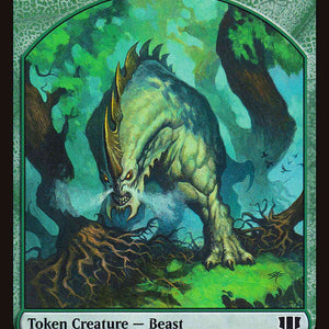 Beast Token (20) // Elf Druid Token (23) [Commander 2014 Tokens] [Non-Foil]