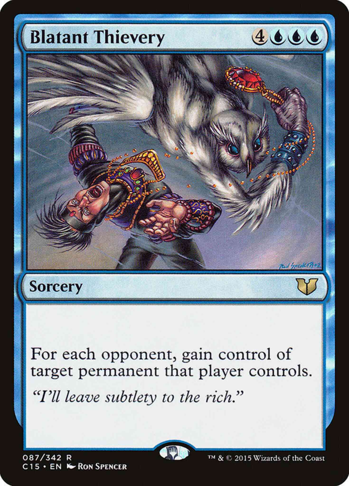 Blatant Thievery [87] [Commander 2015] [Non-Foil]